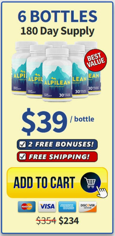 Alpilean - 6 bottles