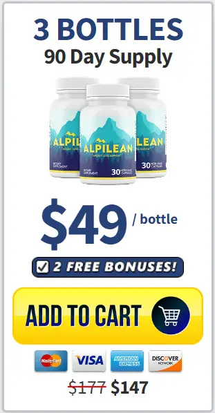 Alpilean - 3 bottles